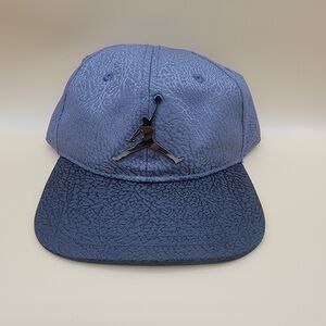 Nike Air Jordan Jumpman Elephant Print Toddler's Snapback Hat Cap Grey Black